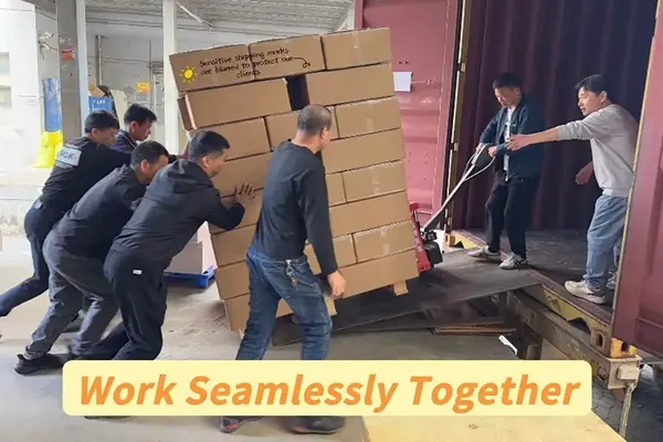 Pemuatan Efisien— Wadah Kotak Kertas Perawatan Kulit berukuran 40HQ